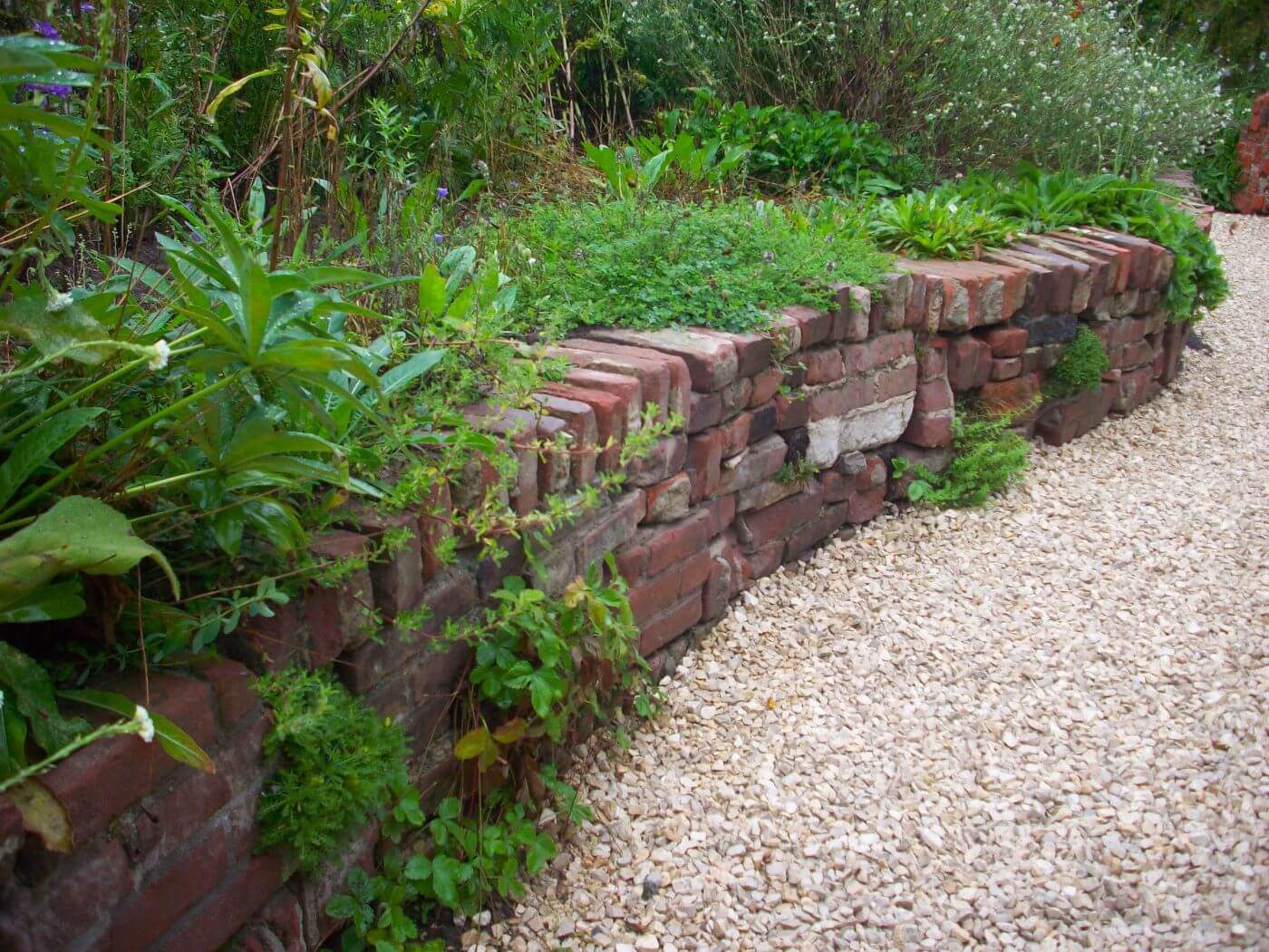 2c1 klein leuke schutting in mooie wilde tuin